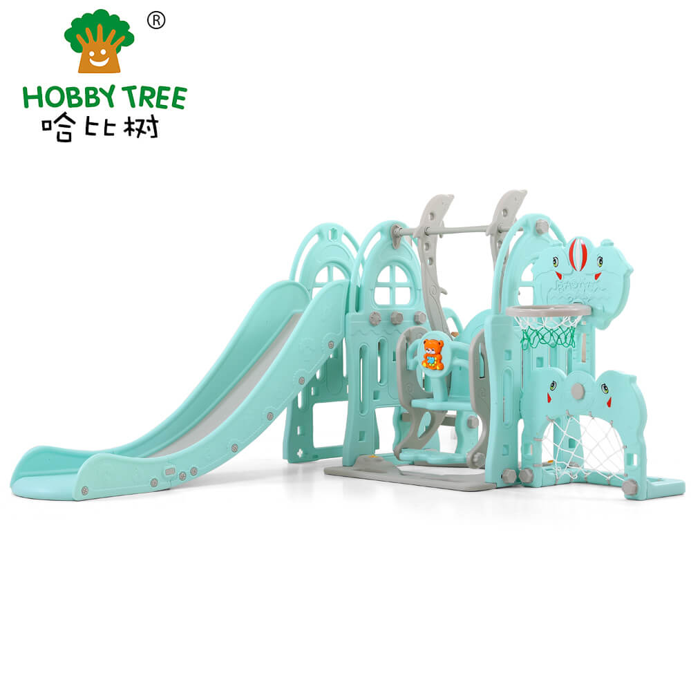 经典系列滑梯与秋千组合 WM21B212